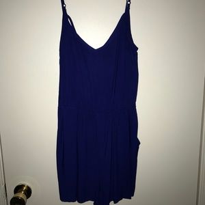 Blue romper
